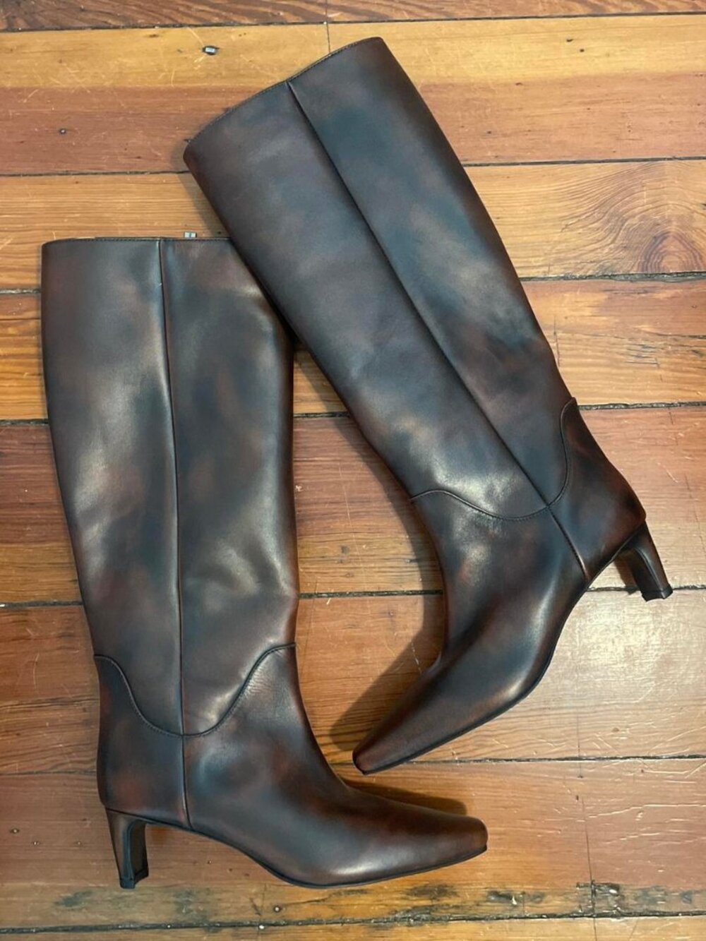 Vince Camuto Women's Avriah Knee High Boot in Dark Caramel